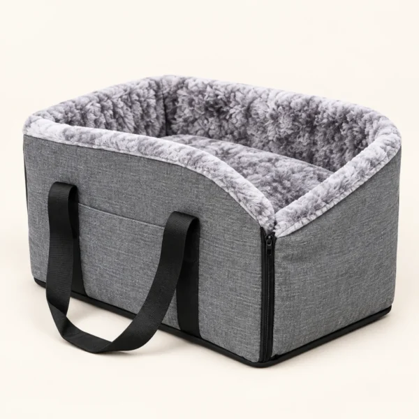 Asiento y cama portátil para auto, 2 en 1