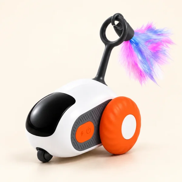 Juguete eléctrico interactivo para gatos con control remoto